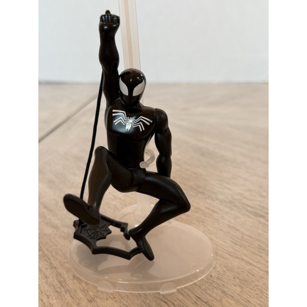 Spectacular Spiderman Venom Keychain Clip 2009 McDonald's Toy‎ Marvel Happy Meal